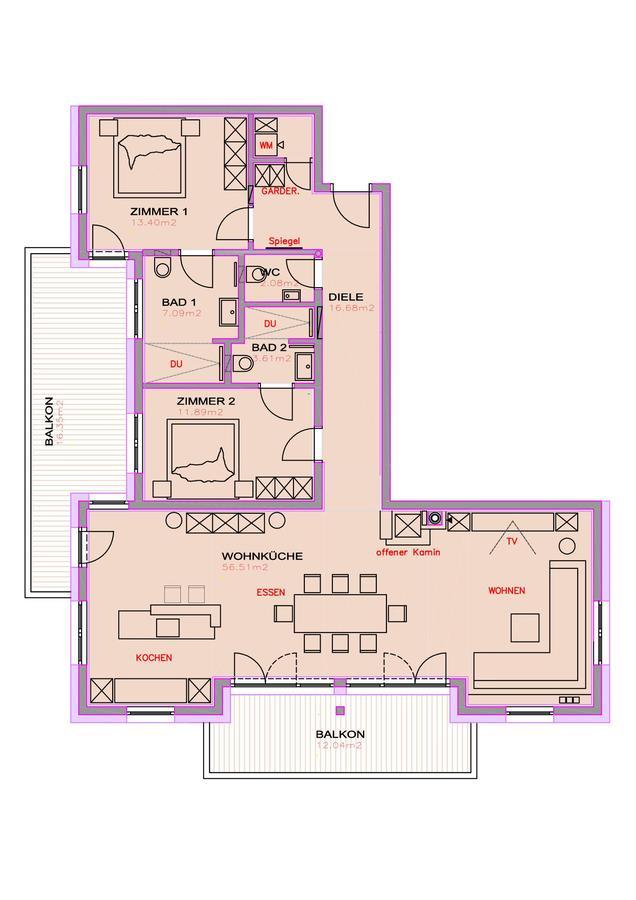 Апартаменти Alpin Penthouse Hollersbach Голлерсбах-ім-Пінцґау Екстер'єр фото